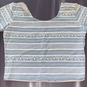 american apparel crop top